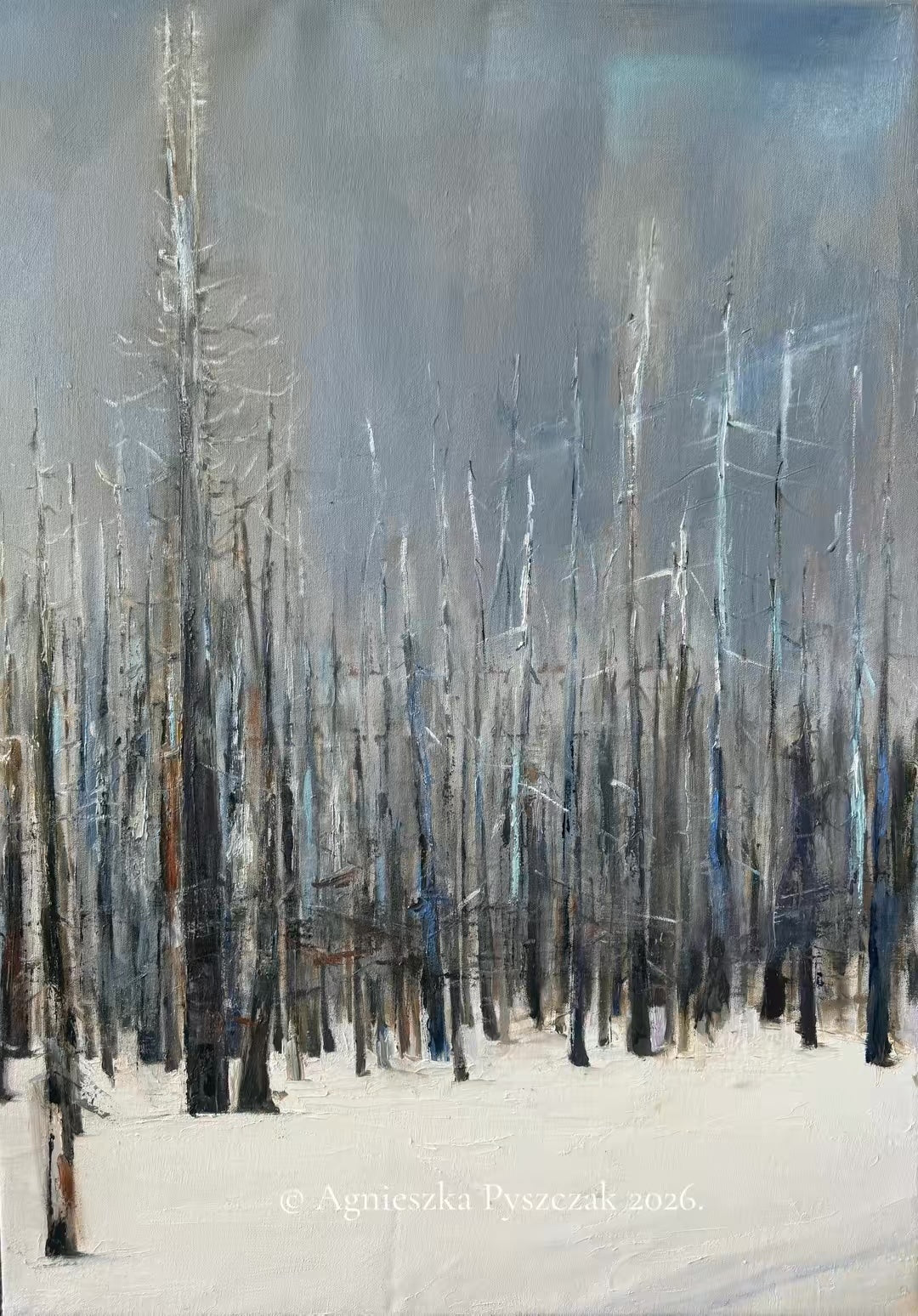 Sublime, Oil on canvas by Agnieszka Pyszczak