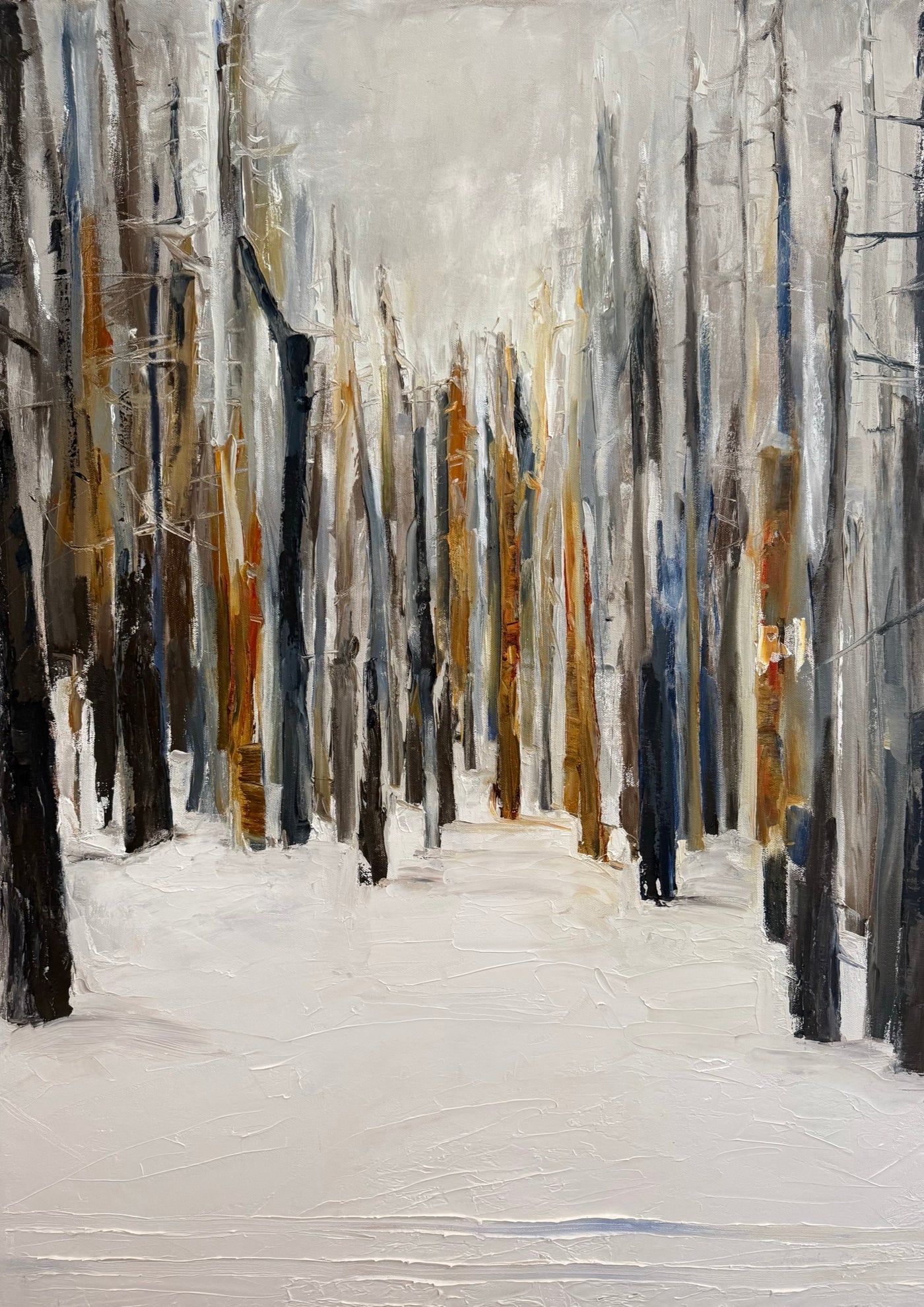 Untitled, Oil on canvas by Agnieszka Pyszczak