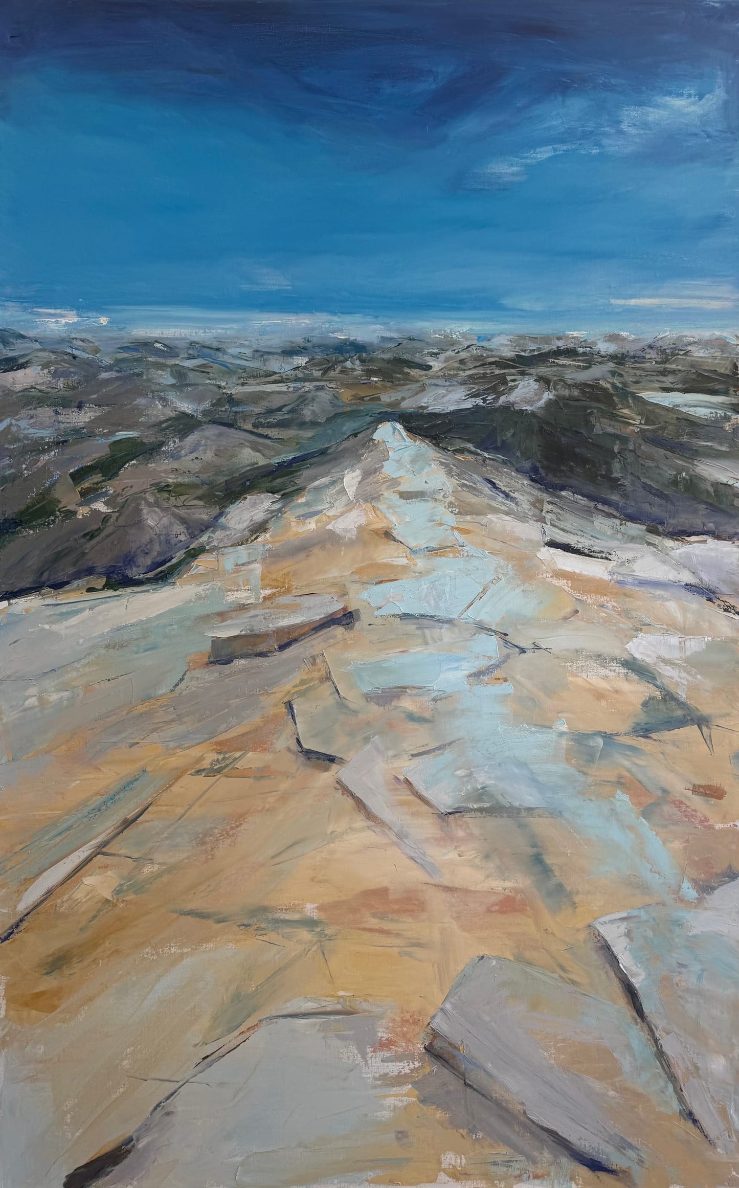 Walk to Infinity, Oil on canvas by Agnieszka Pyszczak