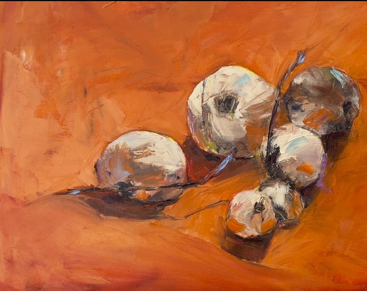 What the Forest Keeps, Oil on canvas by Agnieszka Pyszczak